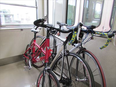 電車に自転車をそのまま乗せよう！ ことでん「サイクルトレイン 